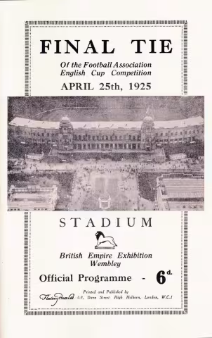 1925 FA Cup final
