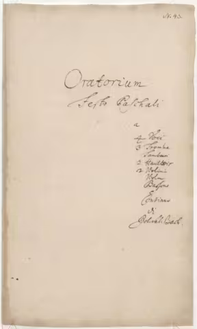 Easter Oratorio