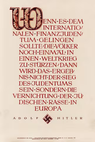 Hitler's prophecy