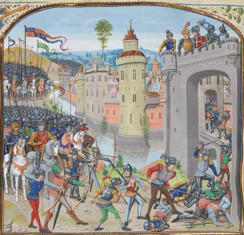 Hundred Years' War, 1345–1347