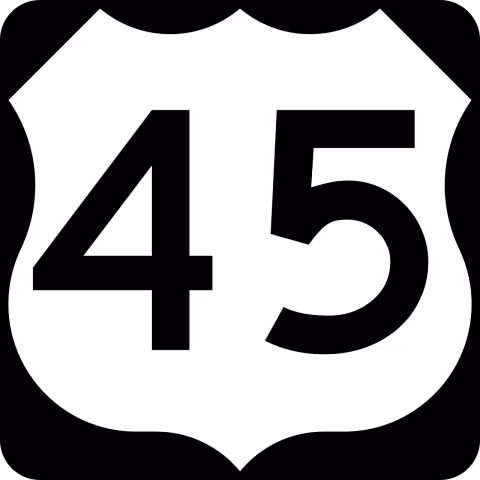 U.S. Route 45 in Michigan