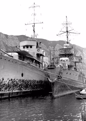 Yugoslav destroyer Dubrovnik