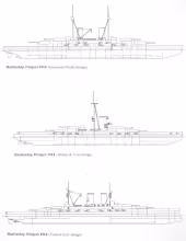 Dutch 1913 battleship proposal