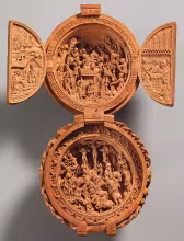 Gothic boxwood miniature