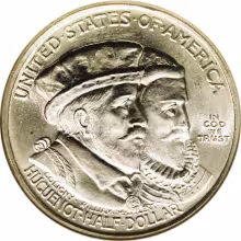 Huguenot-Walloon half dollar