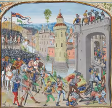 Hundred Years' War, 1345–1347