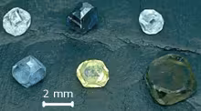 Synthetic diamond