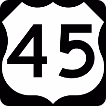 U.S. Route 45 in Michigan